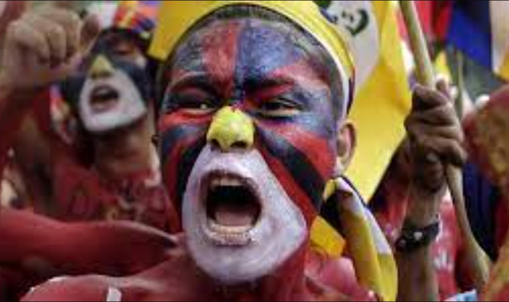 བོད་རྒྱལ་ཁབ་ཆེན་པོའི་མངའ་ཁོངས་ཆོལ་ཁ་གསུམ།